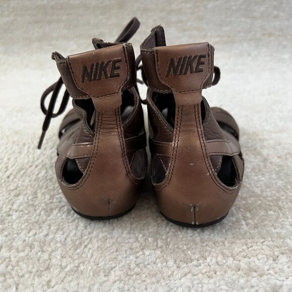 Y2K Nike Gladiator Lace Up Sandals Shoes 7.5 - Picture 4 of 9